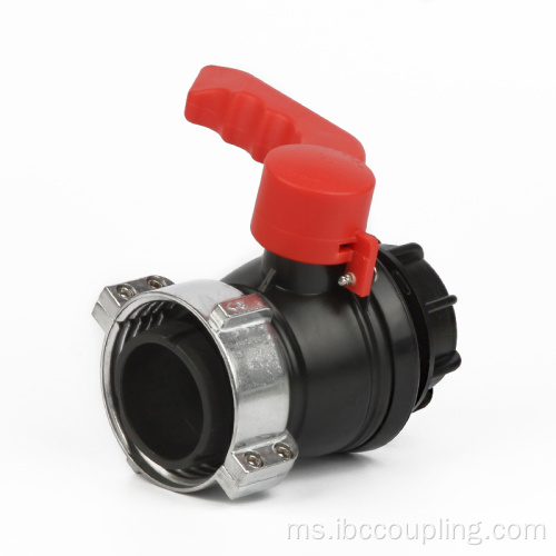 100% Ball Valve untuk bekas IBC DN50